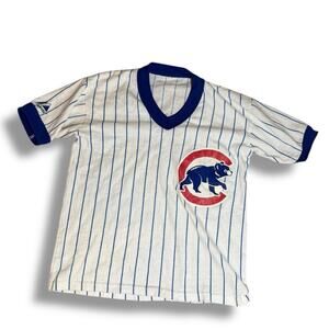 Vintage 90s Chicago Cubs Majestic Youth Jersey Tee